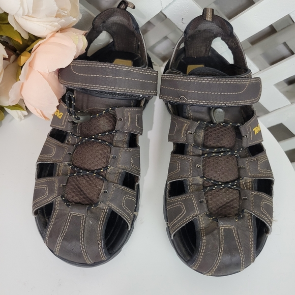 Men\'s Teva Leather Sandal Size 9 main image 10